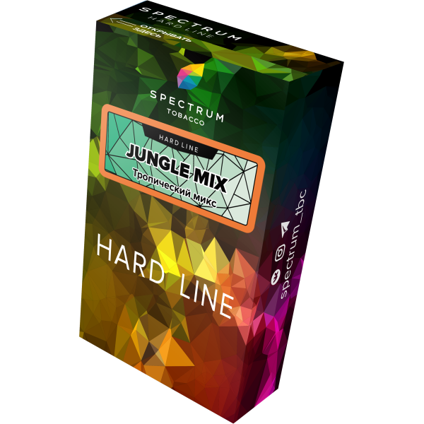 Табак Spectrum Hard jungle mix 40 грамм в Турции