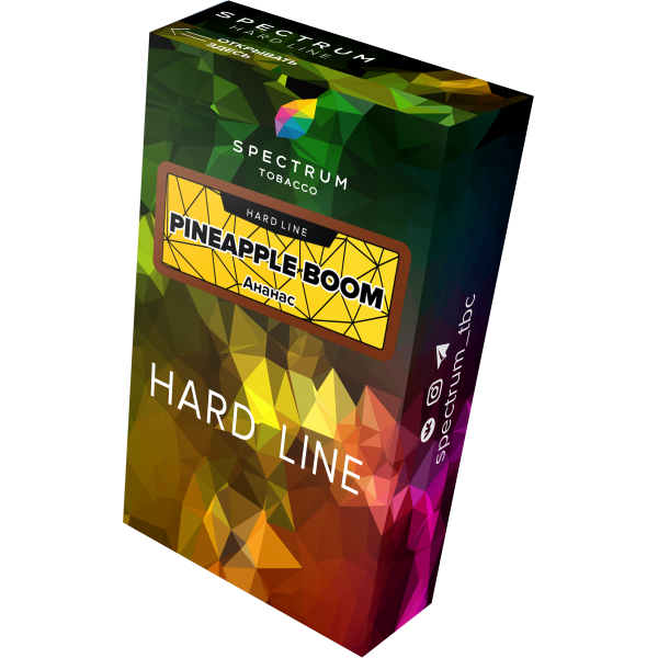 Табак Spectrum Hard pinapple boom 40 грамм в Турции