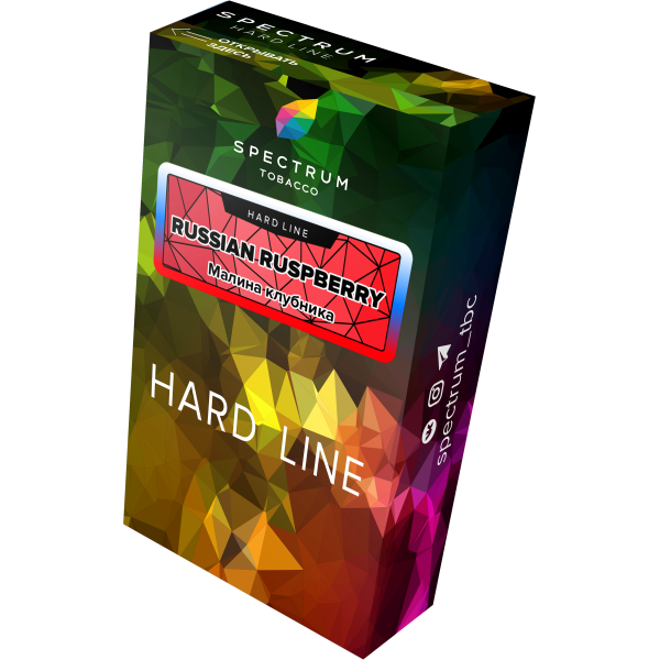 Табак Spectrum Hard russian raspberry 40 грамм в Турции