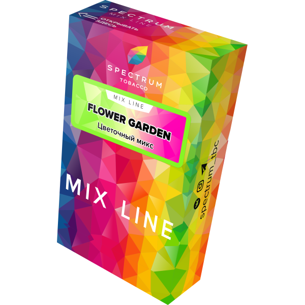 Табак Spectrum Mix Line Flower Garden 40 грамм в Турции