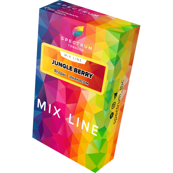 Табак Spectrum Mix Line Jungle Berry 40 грамм в Турции