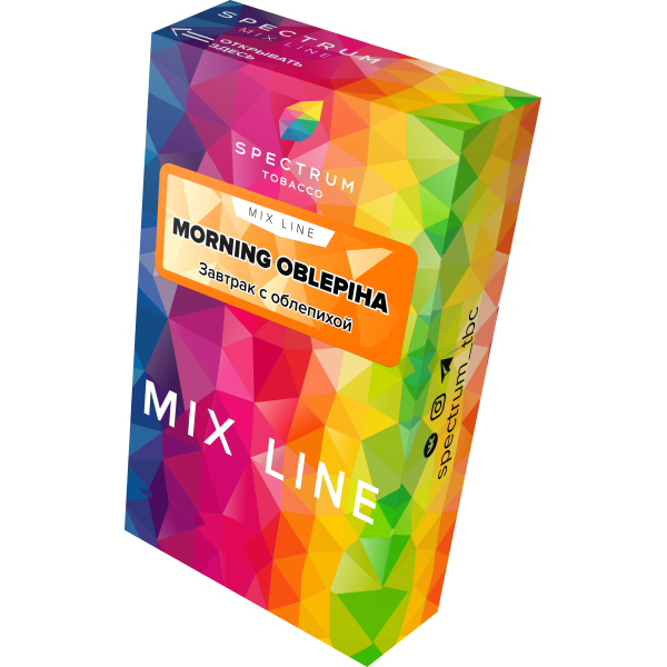 Табак Spectrum Mix Line Morning Oblepiha 40 грамм в Турции