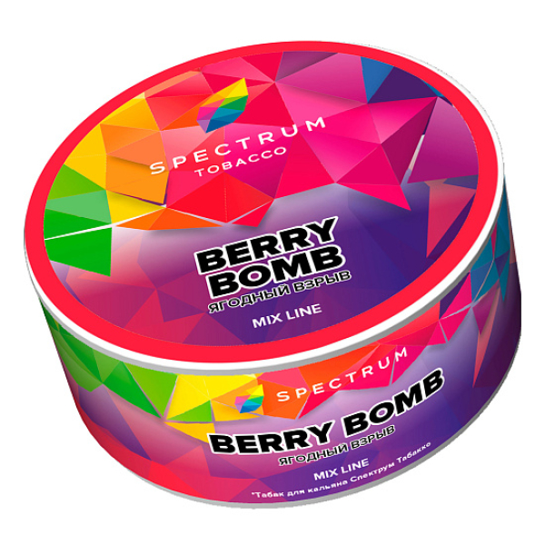 Табак Spectrum Mix Line Berry bomb (Ягодный взрыв) 25 гр в Турции