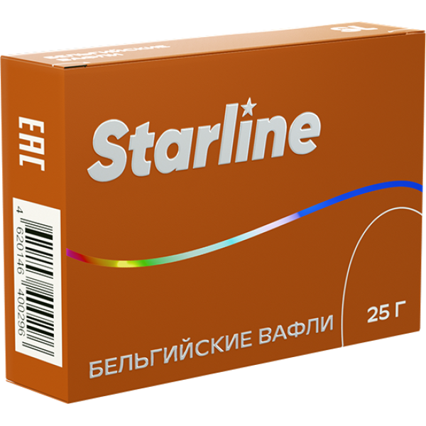 Табак Starline Бельгийские вафли 25 гр в Турции