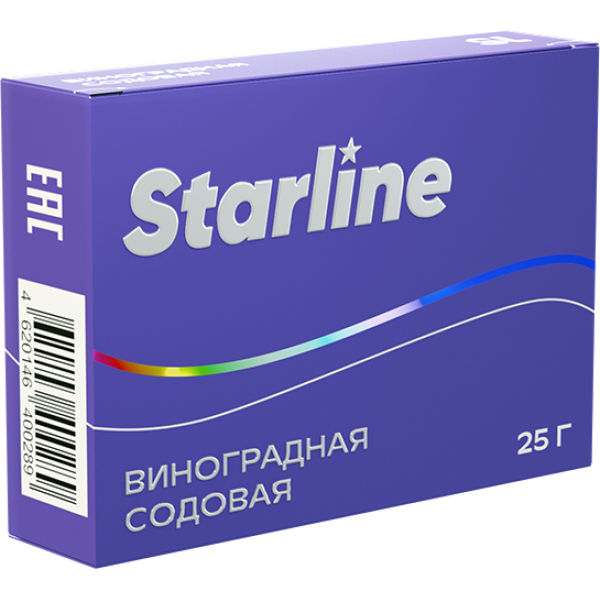 Табак Starline Виноградная содовая 25 гр в Турции