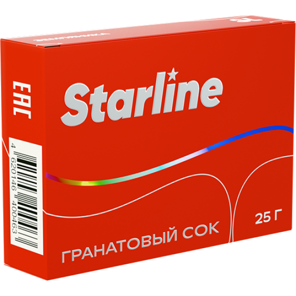 Табак Starline Гранатовый сок 25 гр в Турции