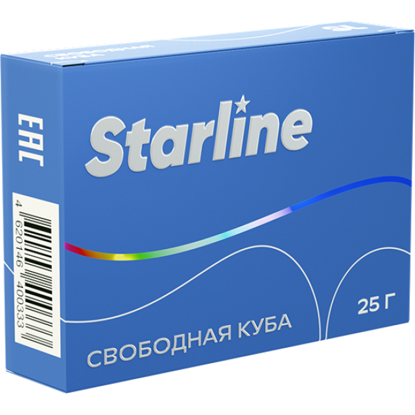 Табак Starline Свободная куба 25 гр в Турции
