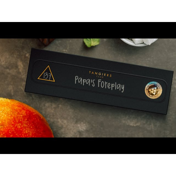 Табак Tangiers Papas Foreplay Noir 250 грамм в Турции