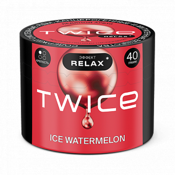 Табак TWICE Ice Watermelon (Ледяной арбуз) 40 гр в Турции