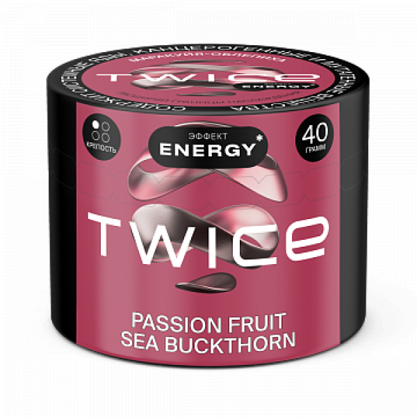 Табак TWICE Passion fruit Sea Buckthorn (Маракуйя Облепиха) 40 гр в Турции