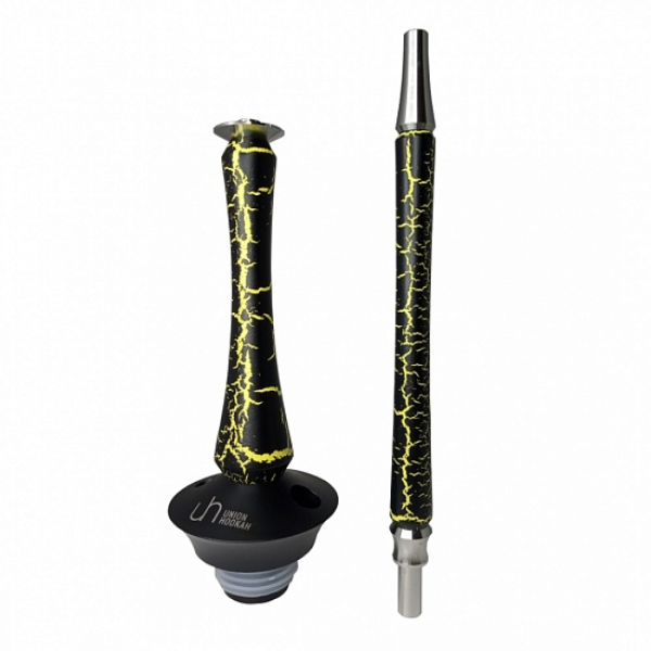 Кальян Union Hookah Sleek Кракле желтый в Турции