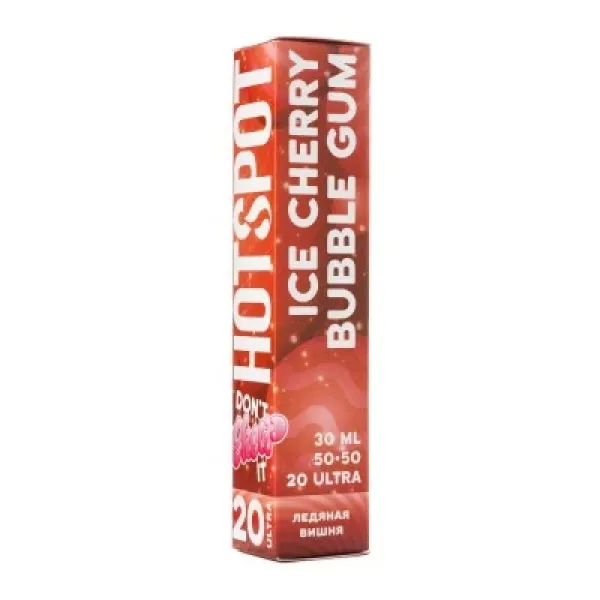 Жидкость HOTSPOT Chow Ultra Ice Cherry Bubble Gum 30 мл в Турции