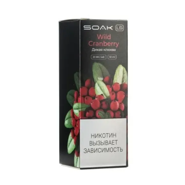 Жидкость SOAK LS Wild Cranberry 30 мл в Турции