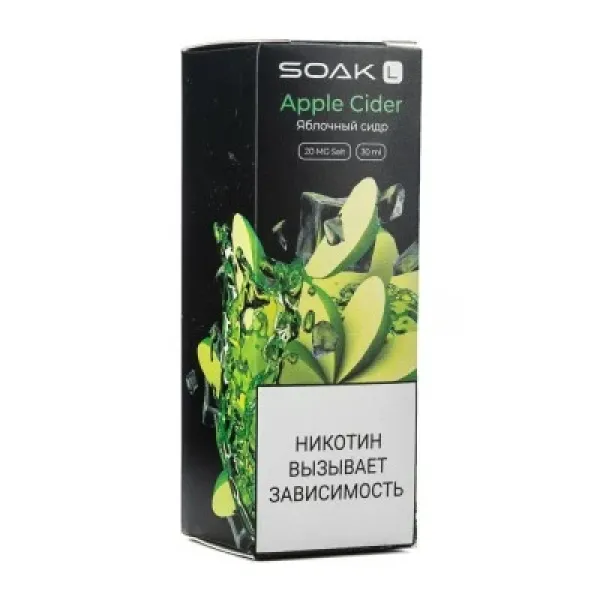 Жидкость SOAK L Apple Cider 30 мл в Турции