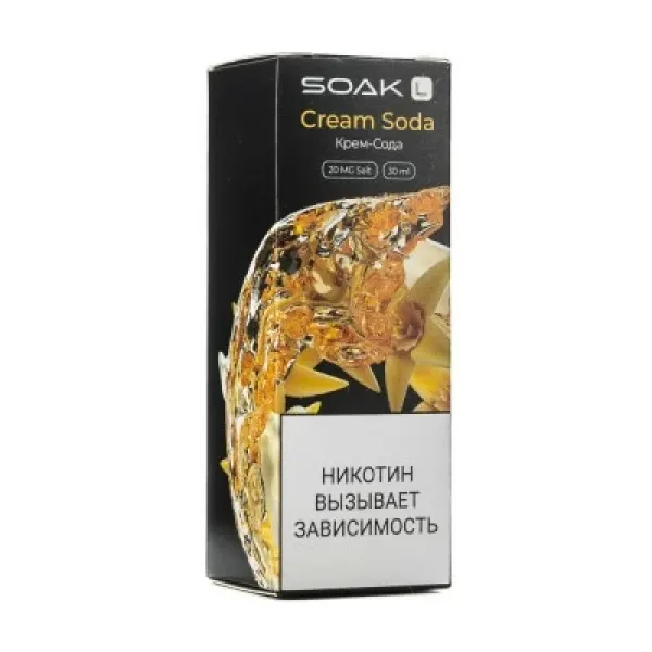 Жидкость SOAK L Cream Soda 30 мл в Турции