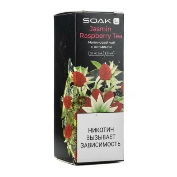 Жидкость SOAK L Jasmin Raspberry Tea 30 мл в Турции