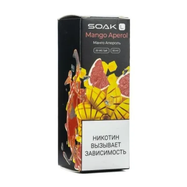 Жидкость SOAK L Mango Aperol 30 мл в Турции