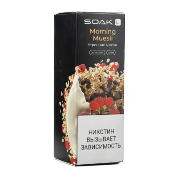 Жидкость SOAK L Morning Muesli 30 мл в Турции