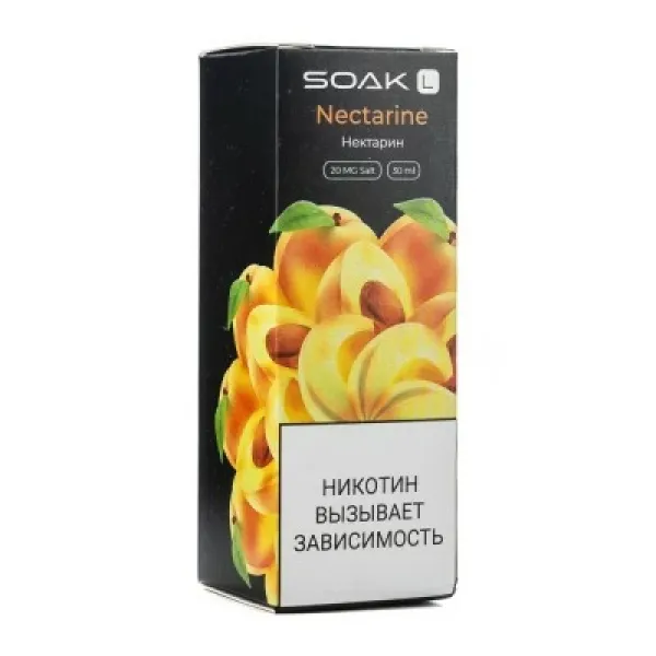 Жидкость SOAK L Nectarine 30 мл в Турции
