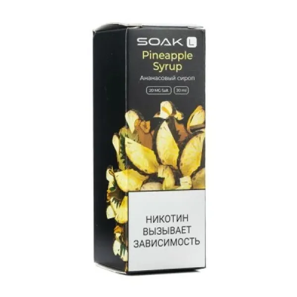 Жидкость SOAK L Pineapple Syrup 30 мл в Турции