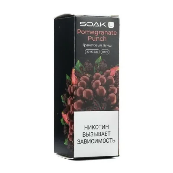 Жидкость SOAK L Pomegranate Punch 30 мл в Турции