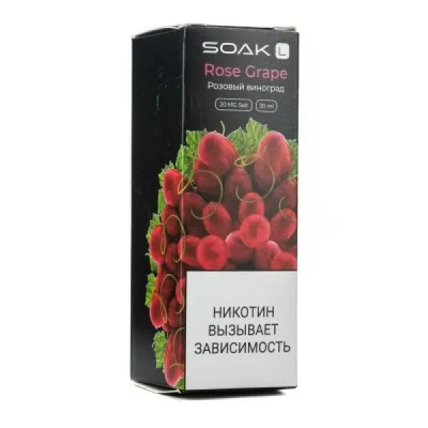 Жидкость SOAK L Rose Grape 30 мл в Турции