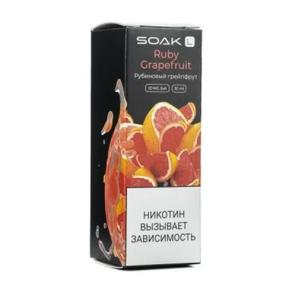 Жидкость SOAK L Ruby Grapefruit 30 мл в Турции