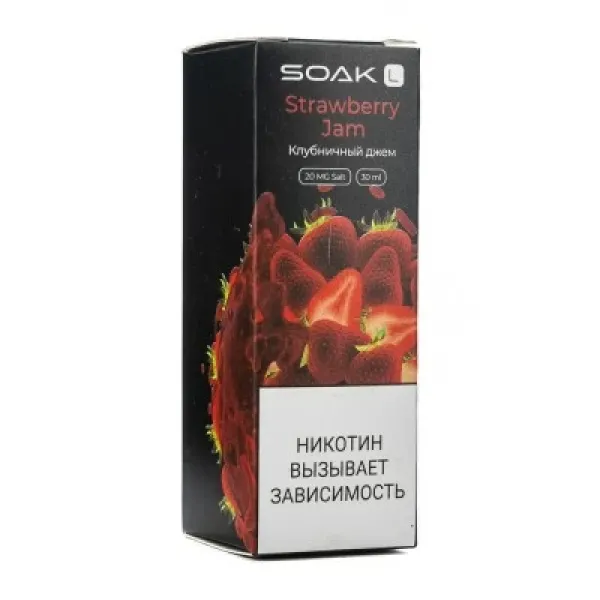 Жидкость SOAK L Strawberry Jam 30 мл в Турции