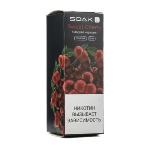 Жидкость SOAK L Sweet Cherry 30 мл в Турции