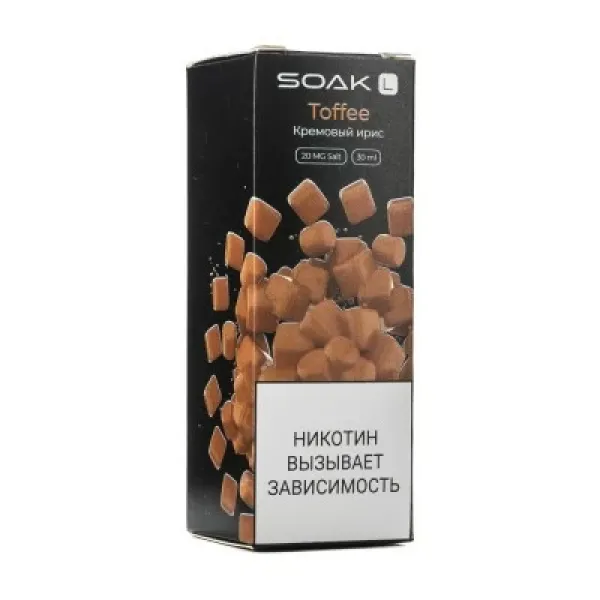 Жидкость SOAK L Toffee 30 мл в Турции