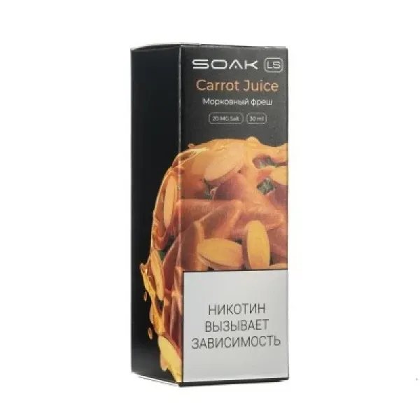 Жидкость SOAK LS Carrot  Juice 30 мл в Турции