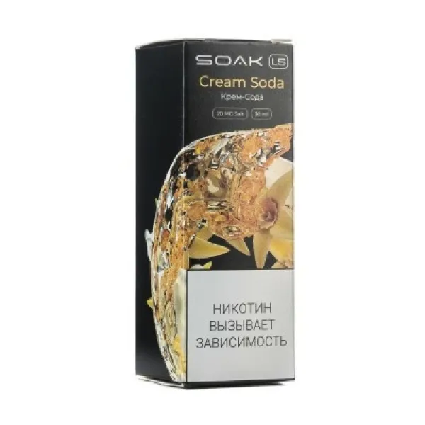 Жидкость SOAK LS Cream Soda 30 мл в Турции