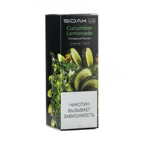 Жидкость SOAK LS Cucumber Lemonade 30 мл в Турции