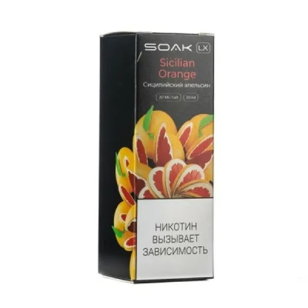 Жидкость SOAK LX Sicilian Orange 30 мл в Турции