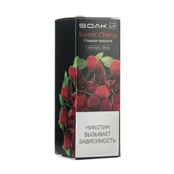 Жидкость SOAK LX Sweet Cherry 30 мл в Турции