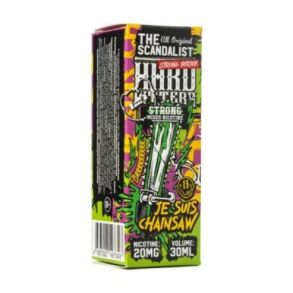 Жидкость The Scandalist Strong Je Suis Chainsaw 30 мл в Турции