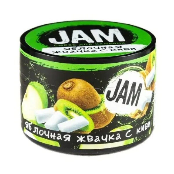 Смесь JAM Яблочная Жвачка с Киви 50 гр в Турции