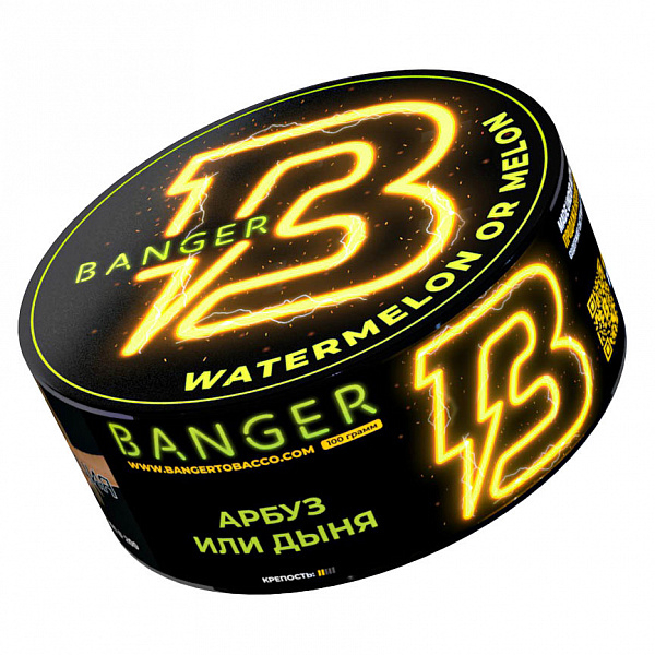 Табак Banger Watermelon or Melon (Арбуз или Дыня) 100 гр в Турции