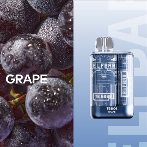 Elfbar TE5000 Grape, 5000 тяг в Турции