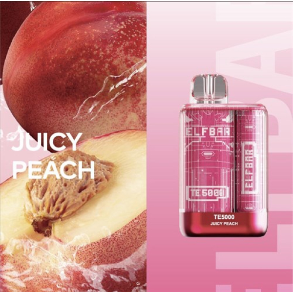 Elfbar TE5000 Juicy Peach, 5000 тяг в Турции
