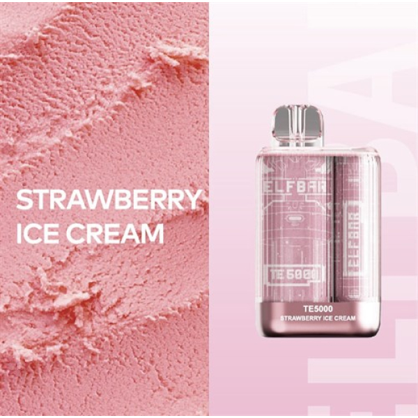 Elfbar TE5000 Strawberry Ice Cream, 5000 тяг в Турции