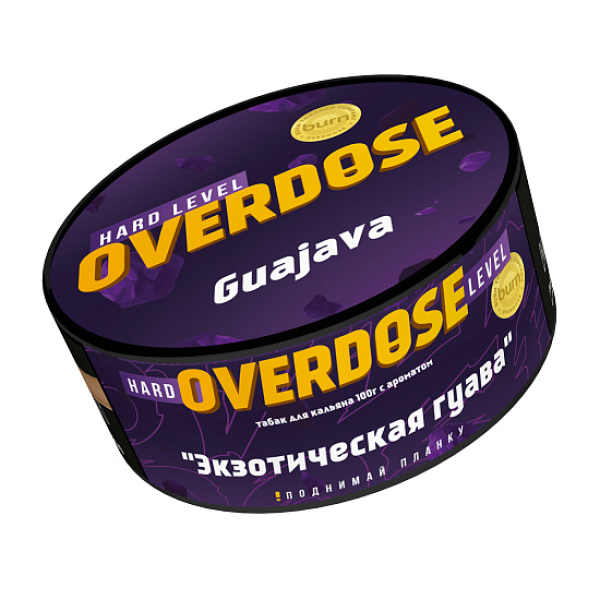 Табак Overdose Guajava (Экзотическая гуава) 100 гр в Турции