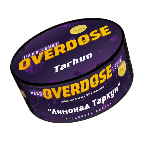 Табак Overdose Tarhun (Лимонад Тархун) 100 гр в Турции