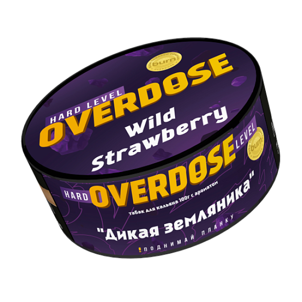 Табак Overdose Wild Strawberry (Дикая земляника) 100 гр в Турции