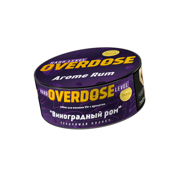 Табак Overdose Aroma Rum (Виноградный ром) 25 гр в Турции