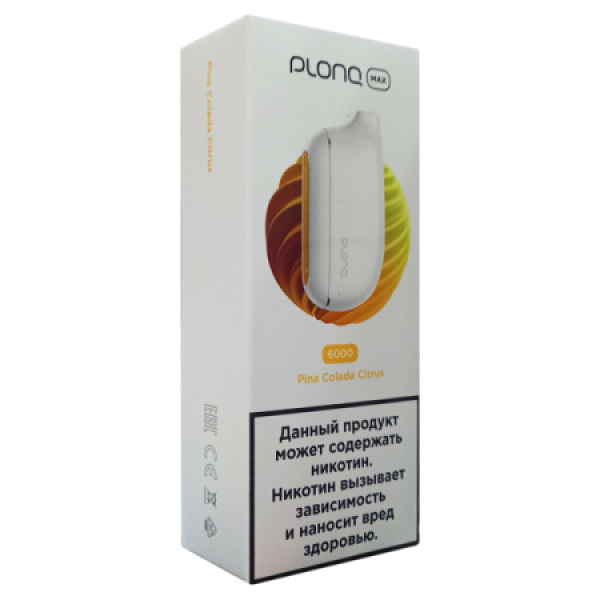 Plonq Max Pina Colada Citrus 6000 тяг в Турции