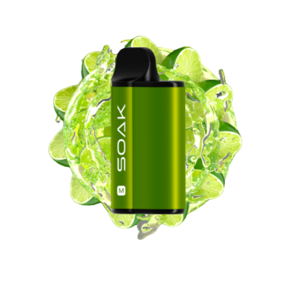 Soak M Lime Soda, 4000 тяг в Турции