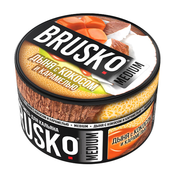 Смесь Brusko Дыня с кокосом и карамелью 250 гр в Турции