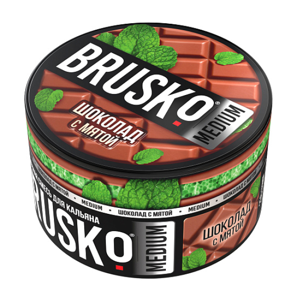 Смесь Brusko Шоколад с мятой 250 гр в Турции
