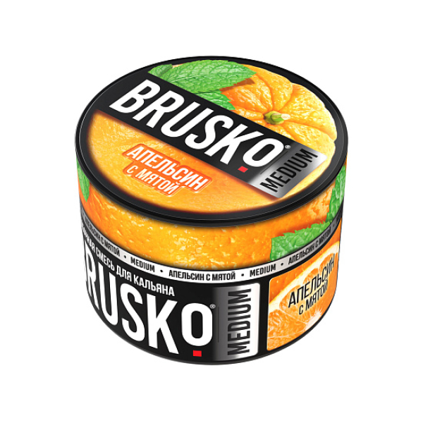 Смесь Brusko Апельсин с мятой 50 гр в Турции